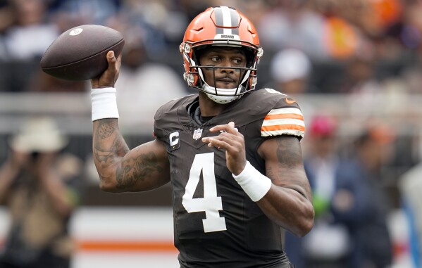 Deshaun Watson out again for Browns with shoulder injury, P.J.